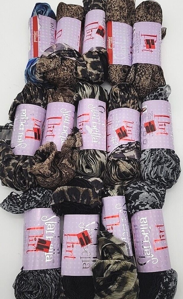 Premier Yarns Starbella Flirt Yarn YOU CHOOSE Moscow Malaya Black Spot Arabian..