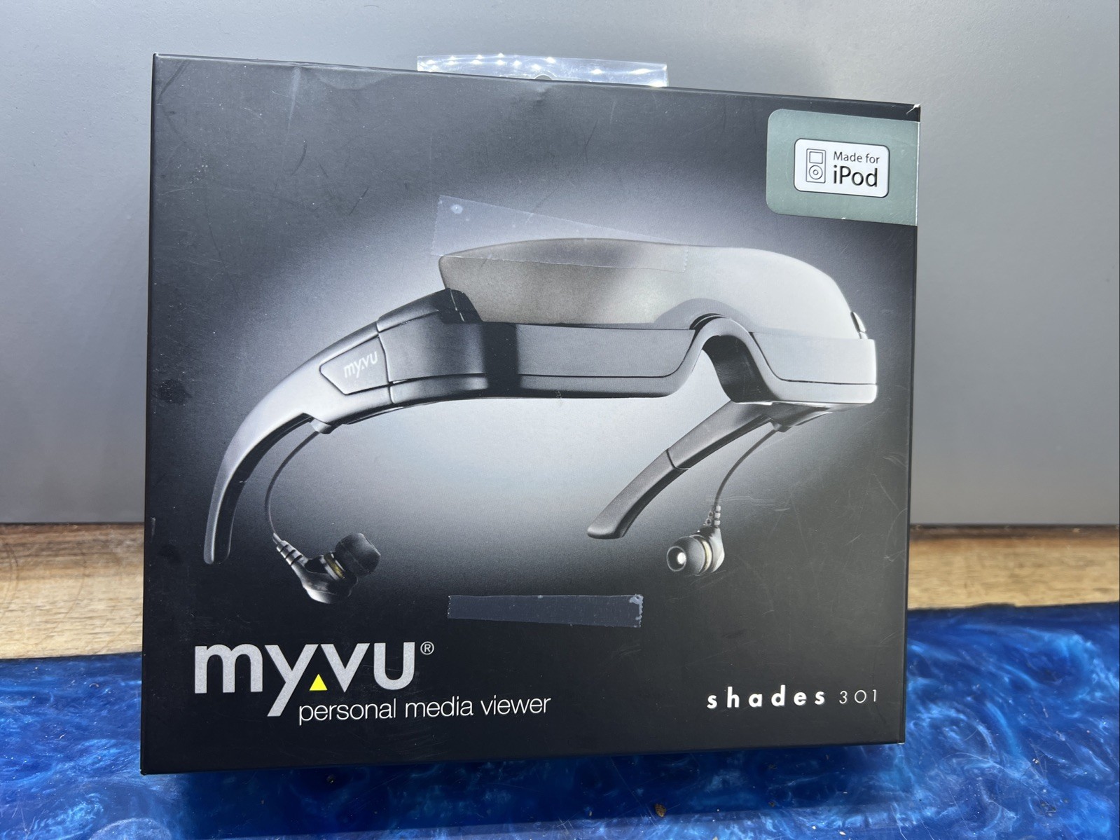 Vintage MP3 MYVU Shades 301 iPod Personal Media Viewer Sunglasses New In Box