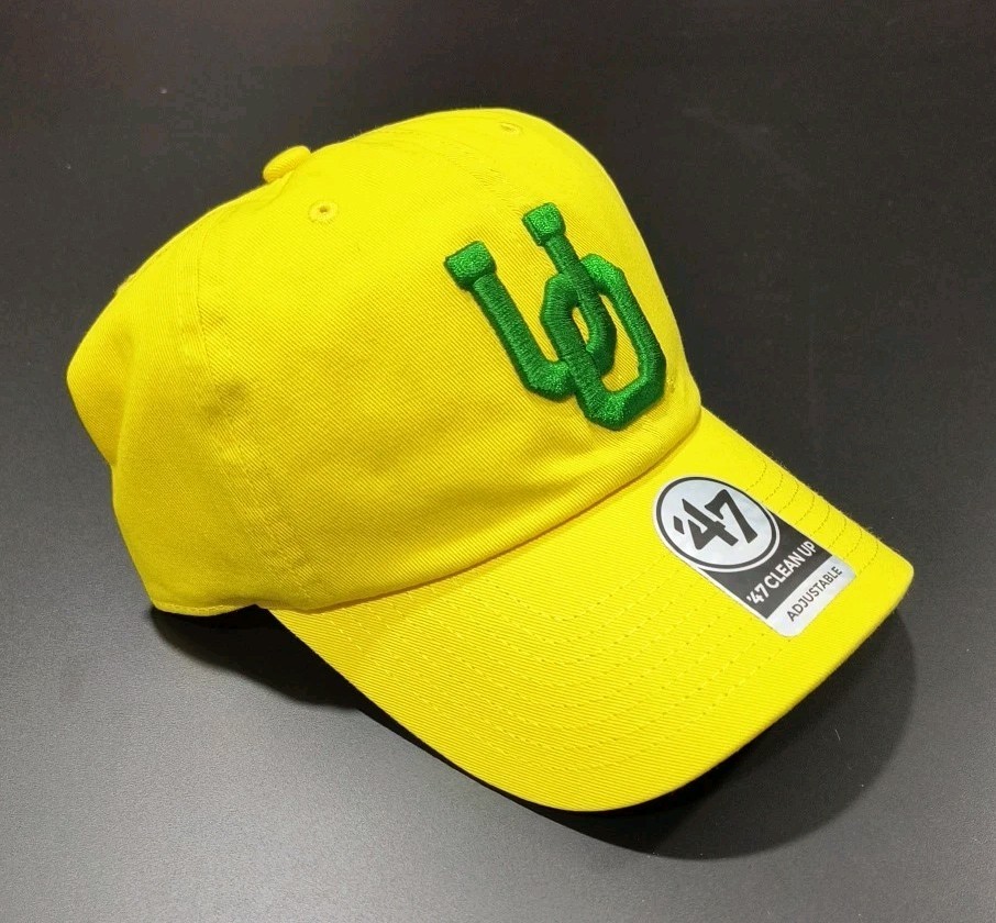 Oregon Ducks '47 Brand Clean up hat cap Adjustable Strapback Yellow new NCAA