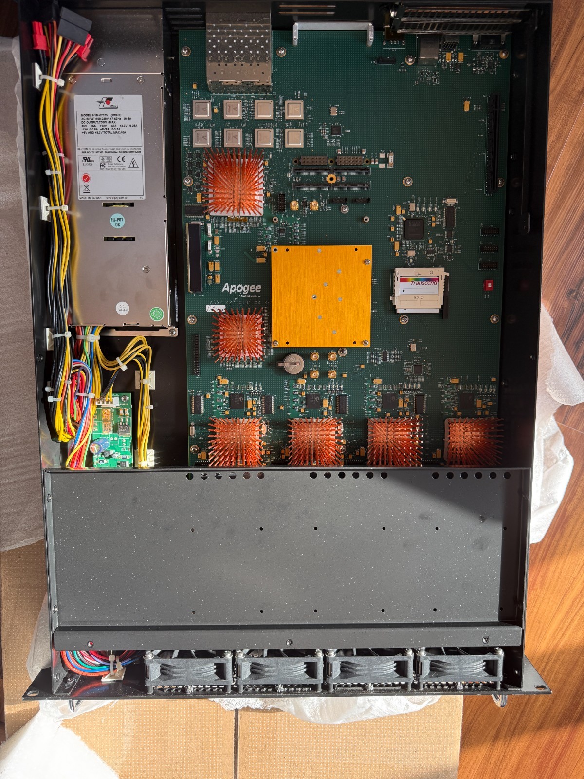 Apogee Applied Research 427 SDR FPGA DSP Acceleration Processor 5RAG8-TE Tested