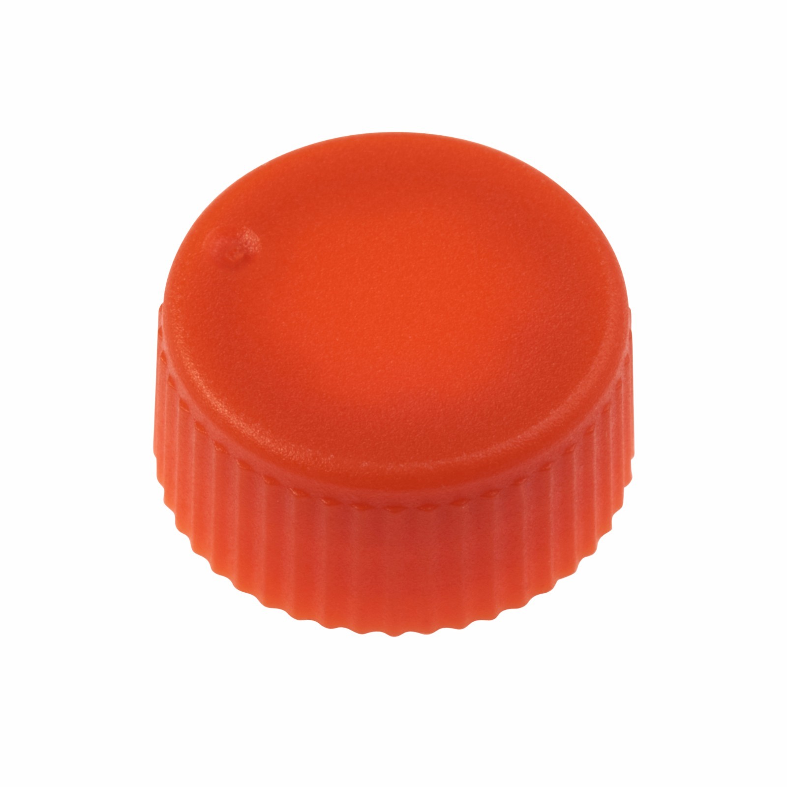 CELLTREAT CAP ONLY, Screw Top Micro Tube Cap, O-Ring, Opaque, Orange #230841N