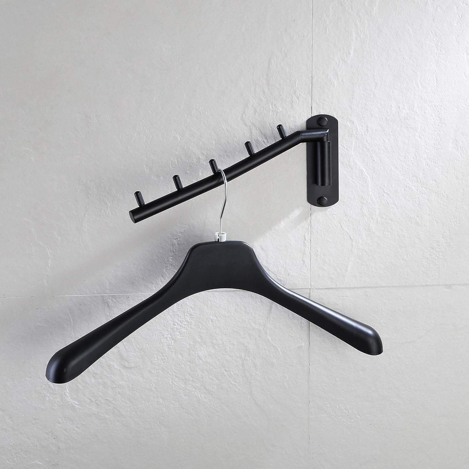 Stainless Steel Swing Arm Hook, Drying Closet Storage Hanger