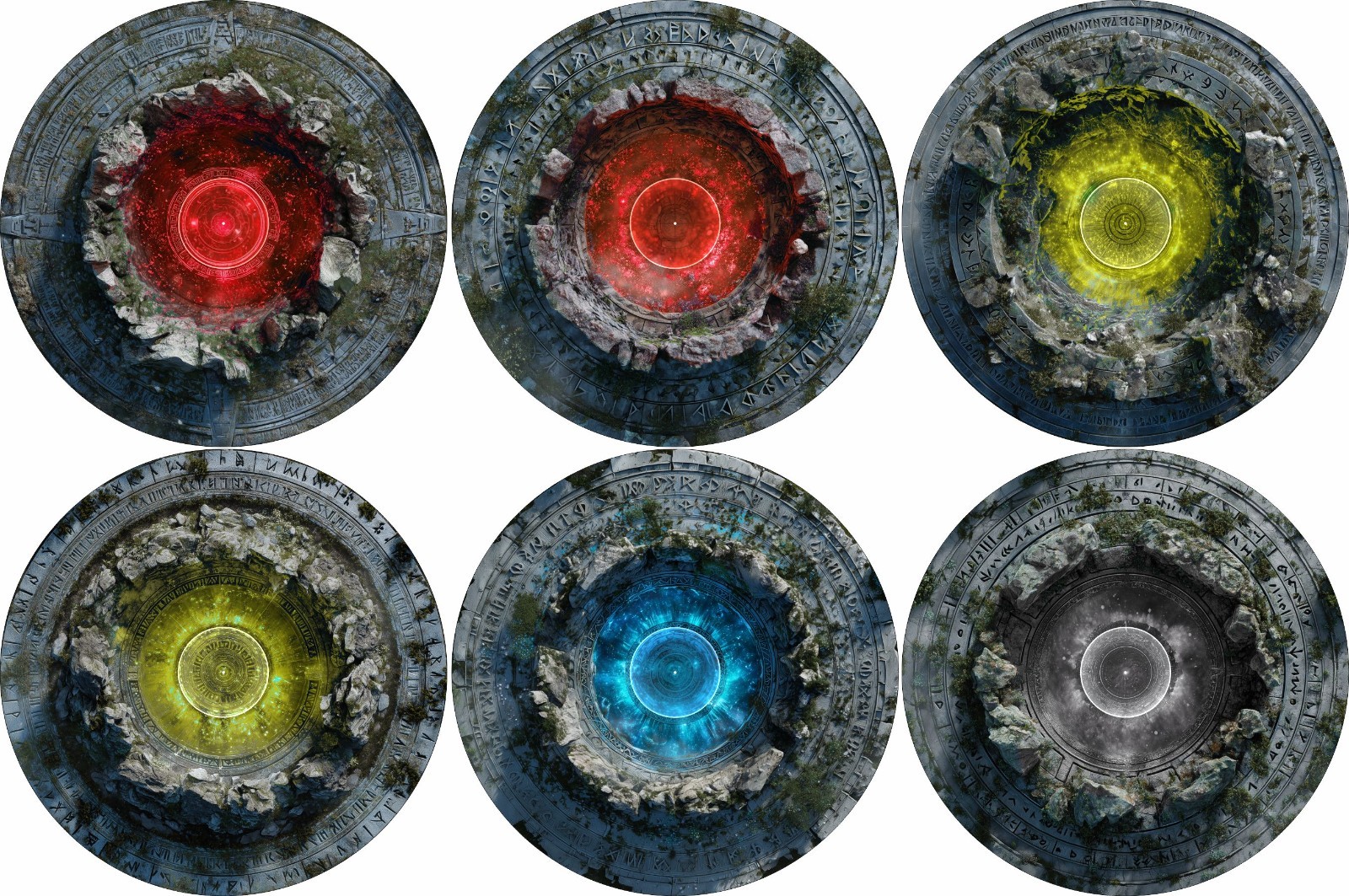 Objective Marker Set - Nexus - Compatible w/ Age of Sigmar GHB 2026-27