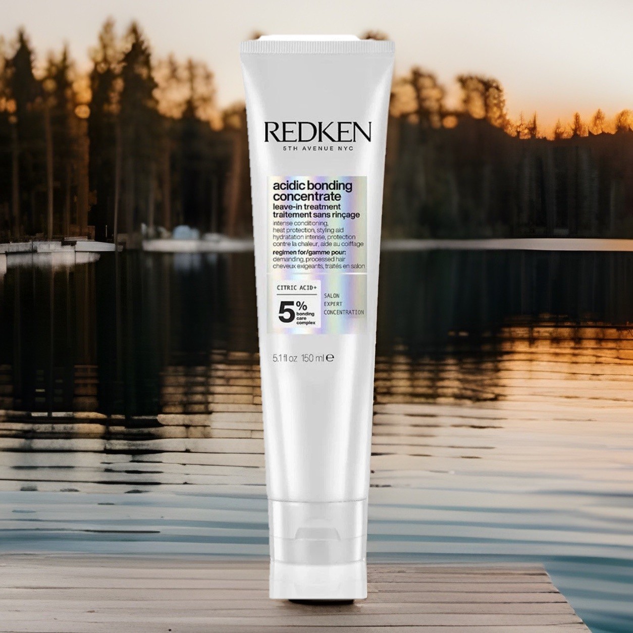 REDKEN ACIDIC BONDING CONCENTRATE LEAVE IN DAMAGE  REPAIR HAIR TREATMENT 5.1 OZ