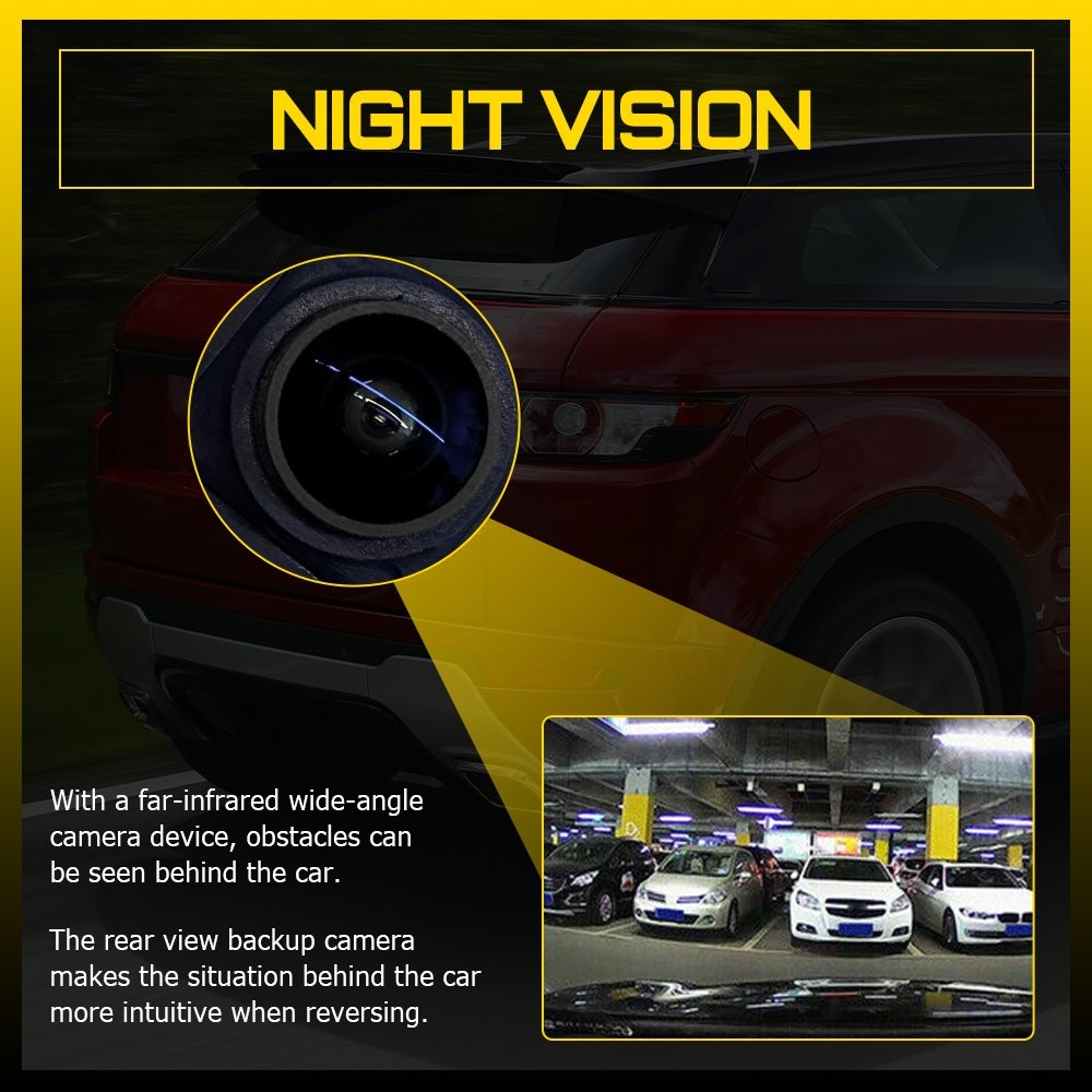 Rear View Camera Back Up Parking Assist Camera For 2011-2018 Range Rover Evoque
