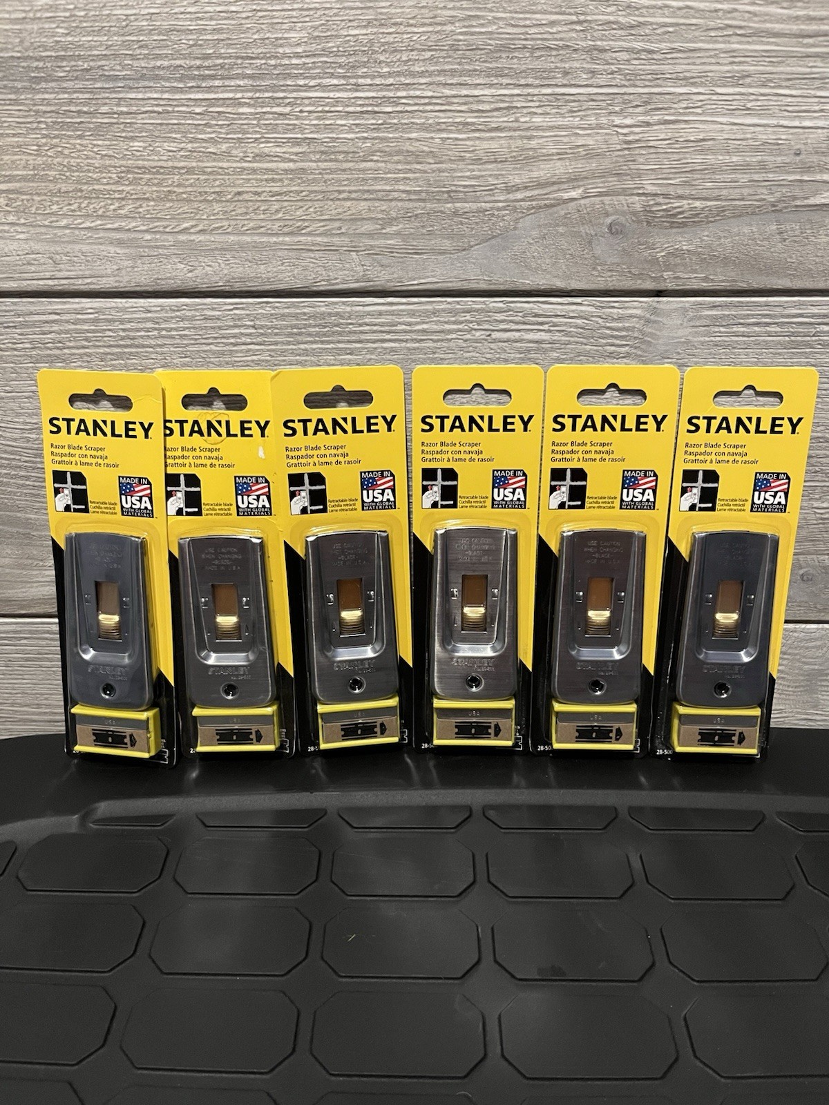 Lot Of (6) Vintage Stanley Scraper 🇺🇸 28-500 Made In The USA. Brand New!!!