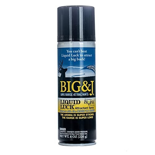 Big and J Liquid Luck Deer Attractant Spray 8OZ (BB2-LL-AREO)