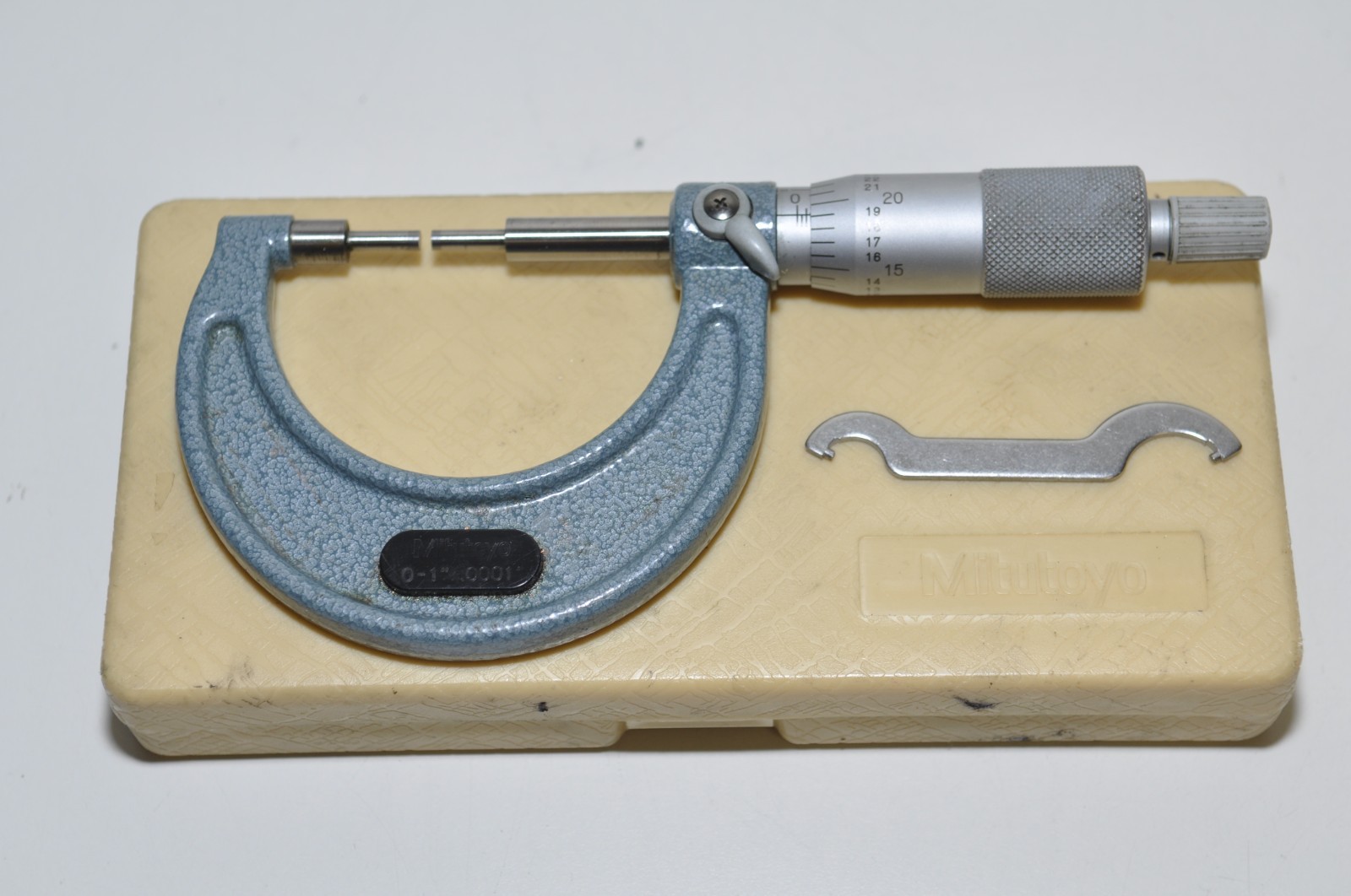 Mitutoyo 111-166 0-1" Spline Micrometer .0001 Grad MINT