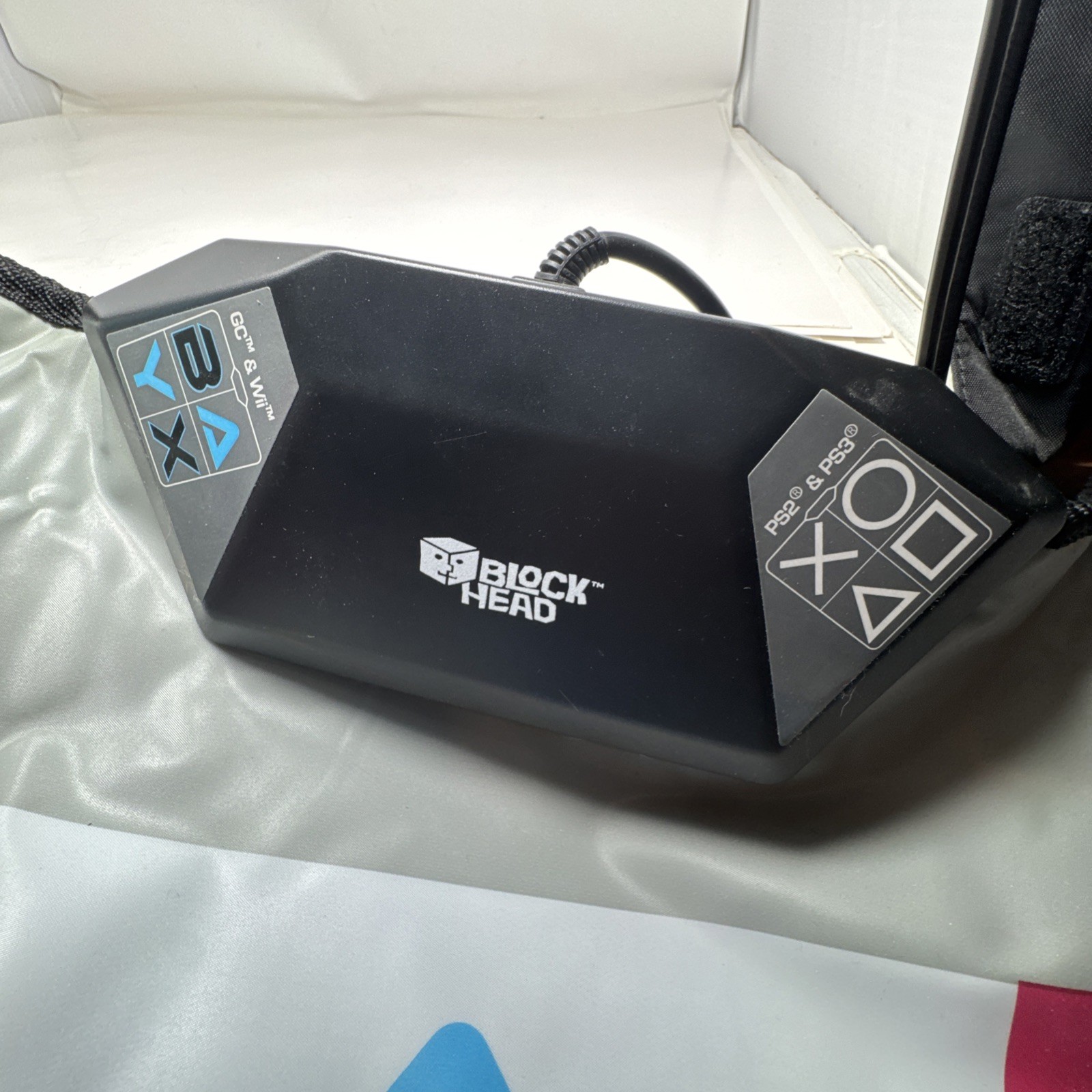 Block Head Party Pad Universal Dance Pad Wired Controller PS2 PS3 Wii EXCELLENT