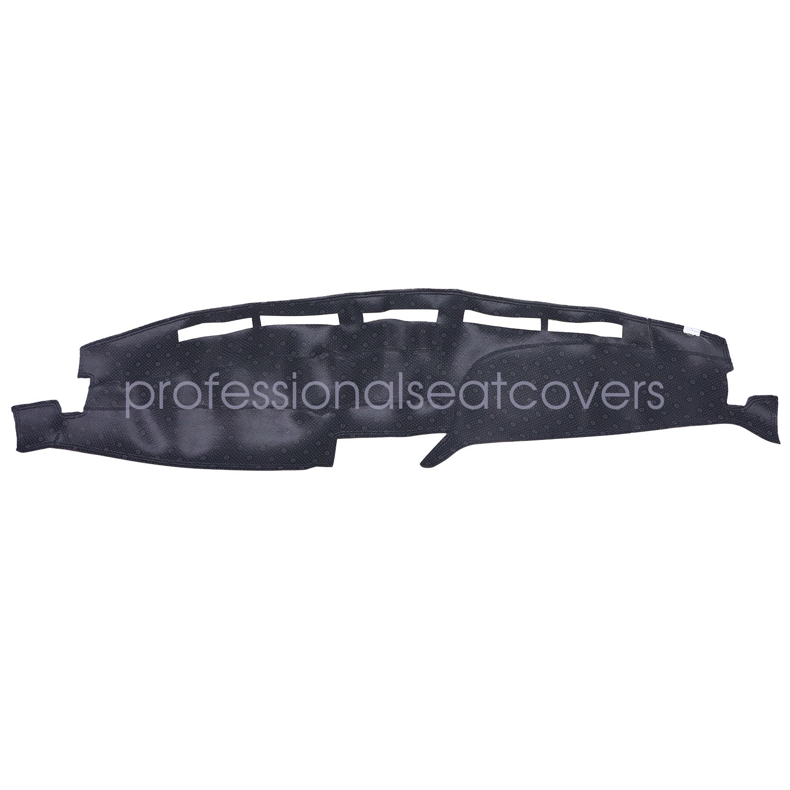Leather Dashboard Dash Cover Dashmat Carpet For 1992-1996 Ford F-150 F-250 F-350