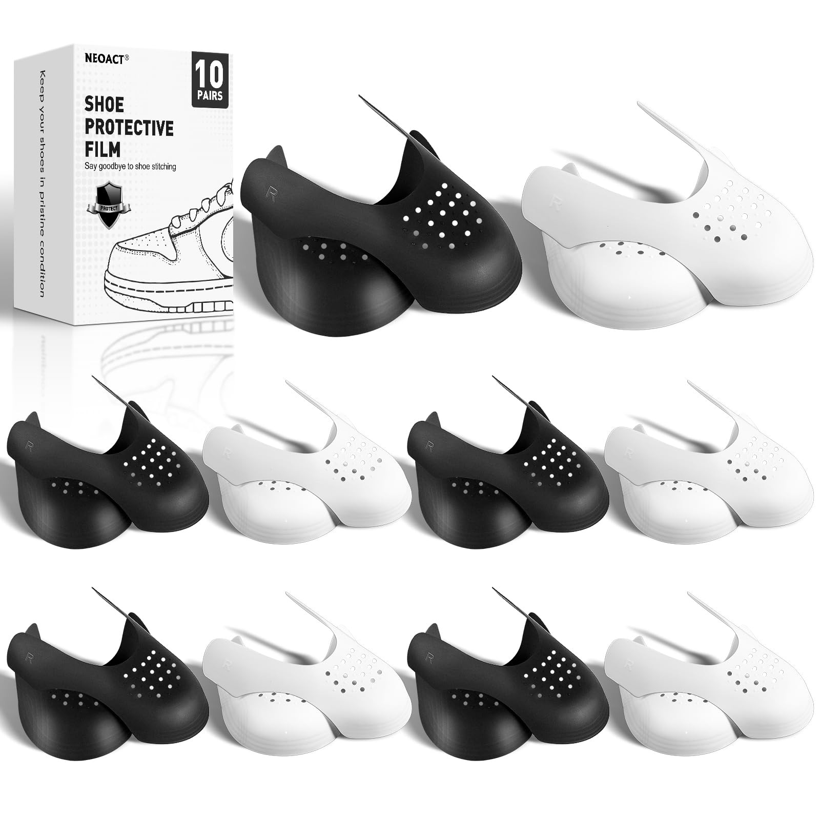 10 Pairs Crease Protectors for Sneakers,Shoe Crease Protector for Air Force,J...