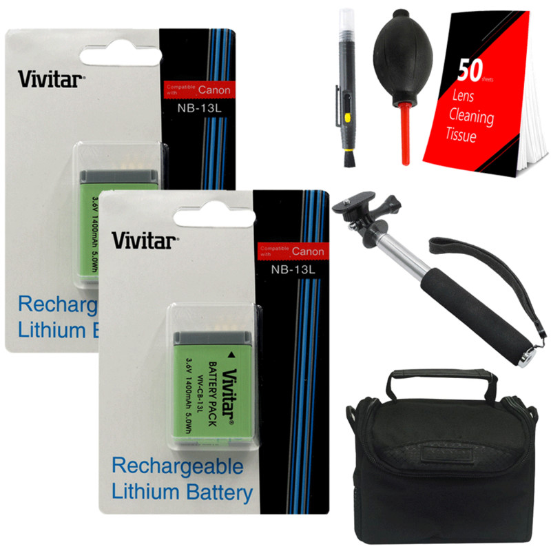 2x Canon PowerShot G5X G7X G9X SX730 SX720 SX620 Replacement Battery Kit