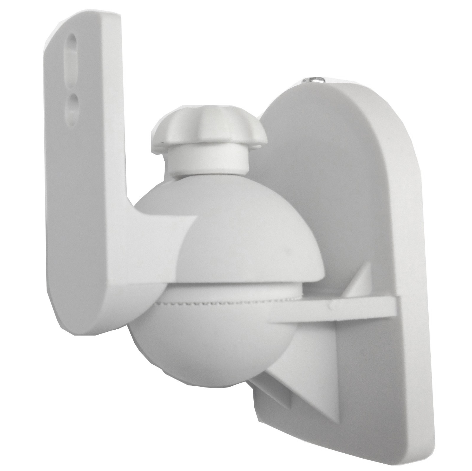 2 Pack Lot (Pair) Universal Satellite Speaker White Wall Mount Brackets for Bose