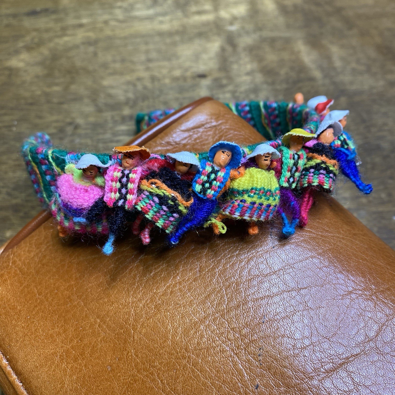 Peruvian Headband Handmade Hair Accessory Peru South American People Textile