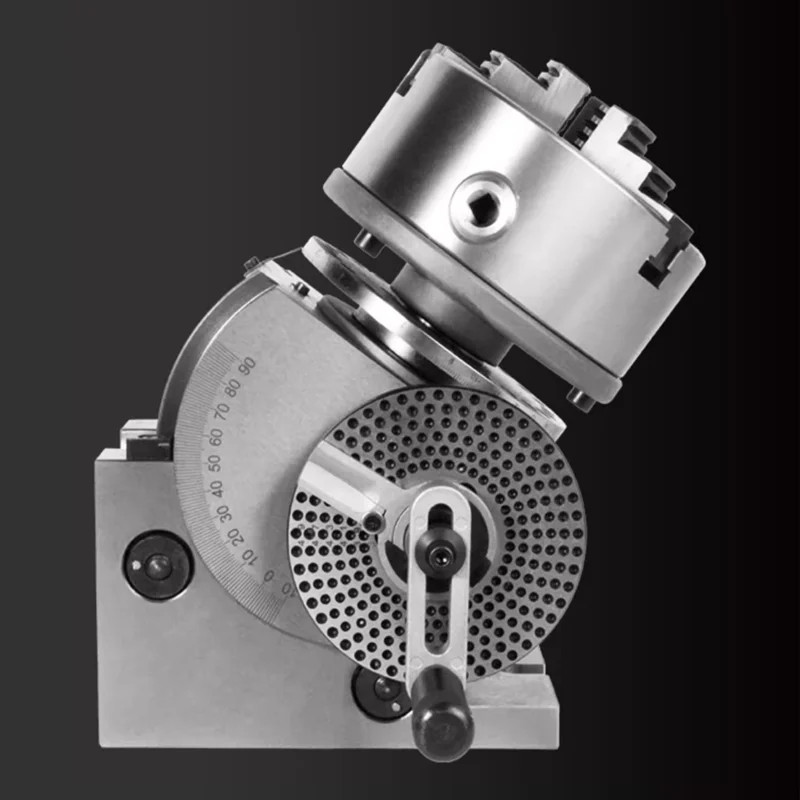 BS 5" Indexing Head Semi-Universal, Tailstock and 125mm 3-Jaw Chucks