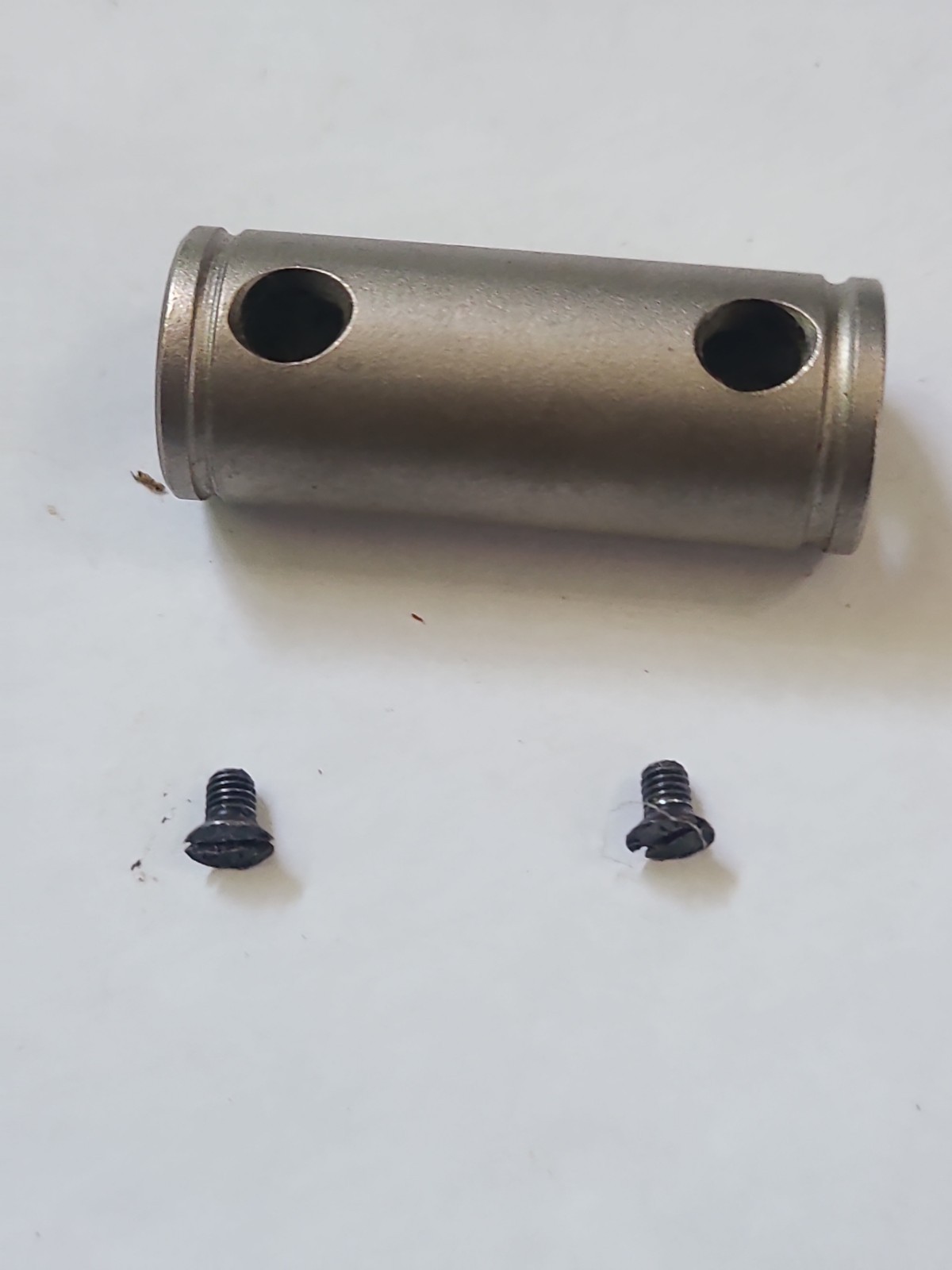 Traditions In Line .50 Cal. Muzzleloader METAL Thimble + screws SILVER
