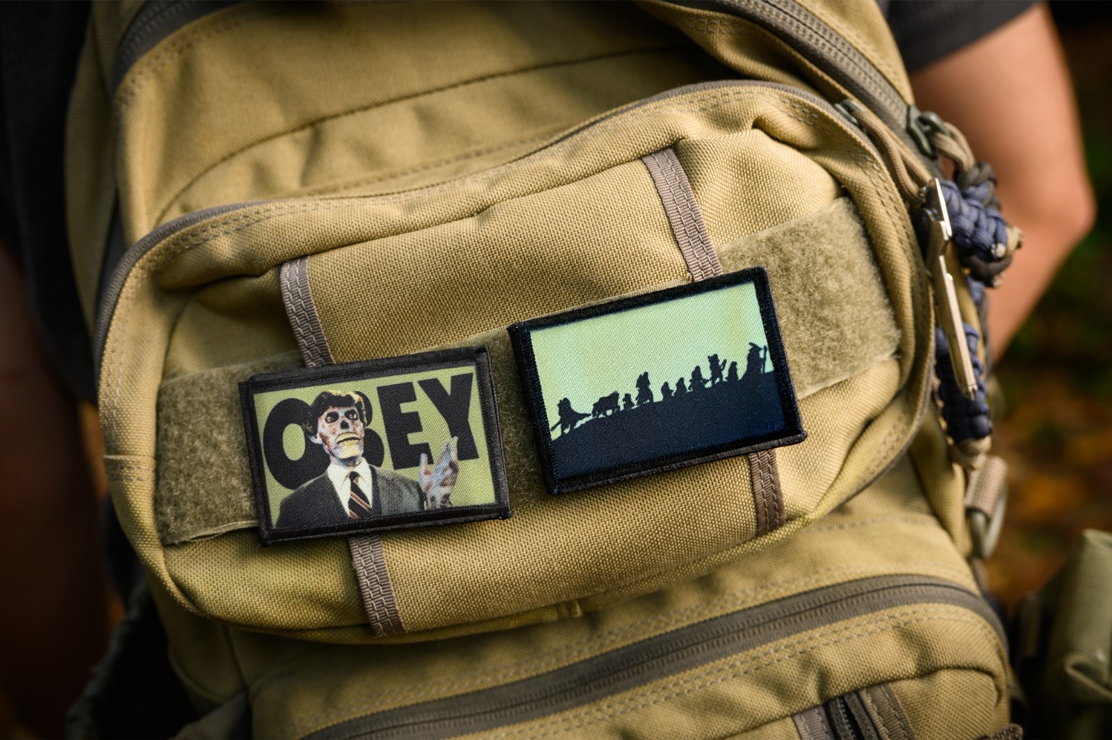 They Live "OBEY" Morale Patch | Movie Patches| Funny hook and loop morale patch