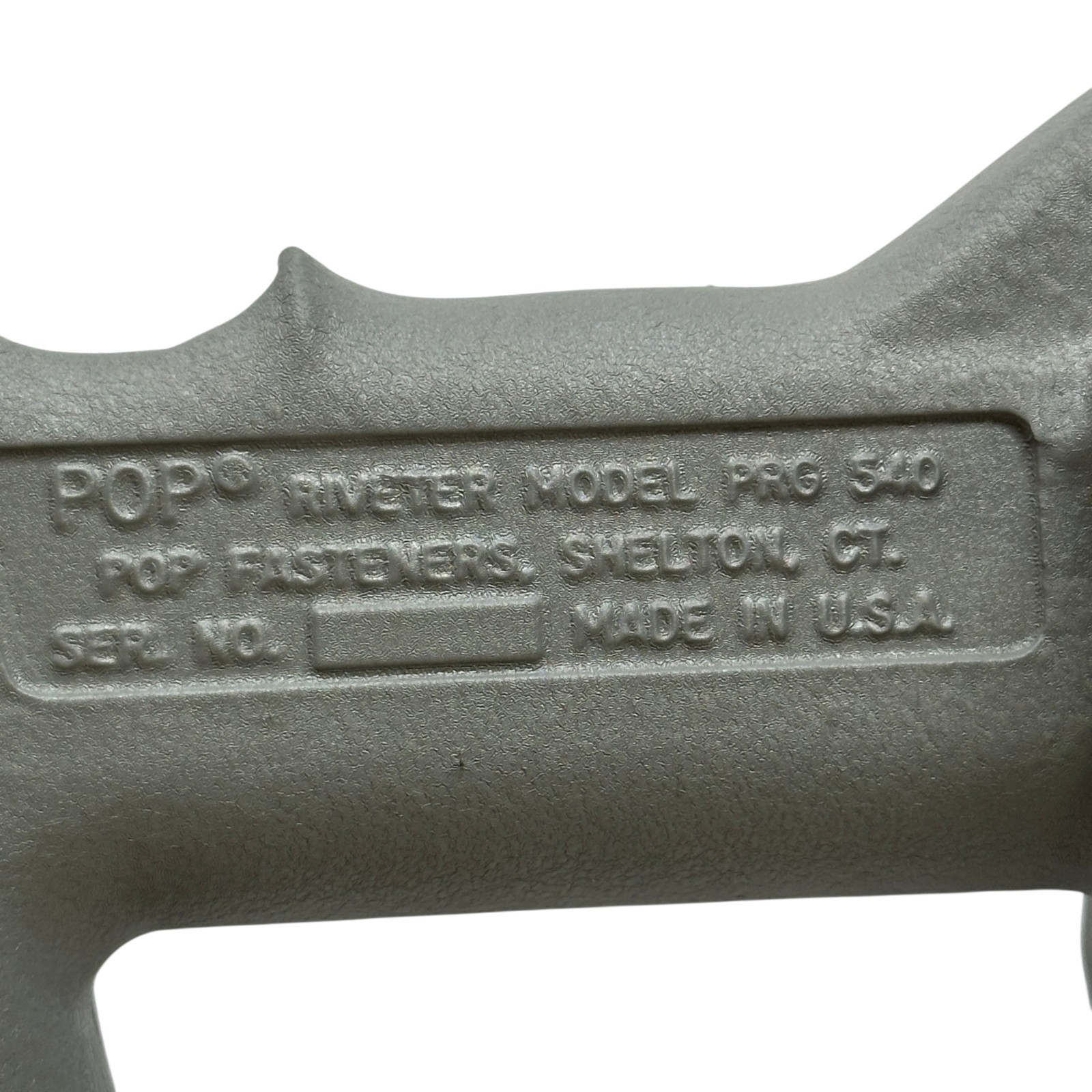 POP PRG540 Pneumatic Pop Riveter Main Body Handle Casting Shell PRG540-31