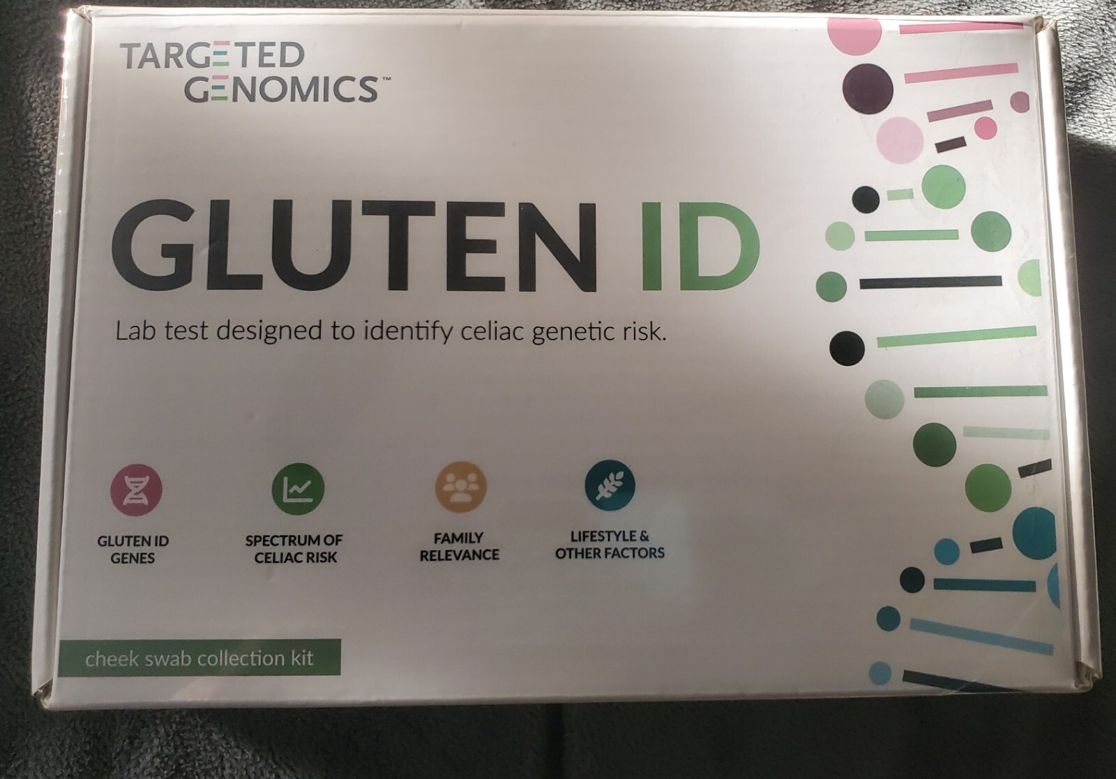 Brand New Targeted Genomics Gluten ID Test 1 Quantity Unregistered