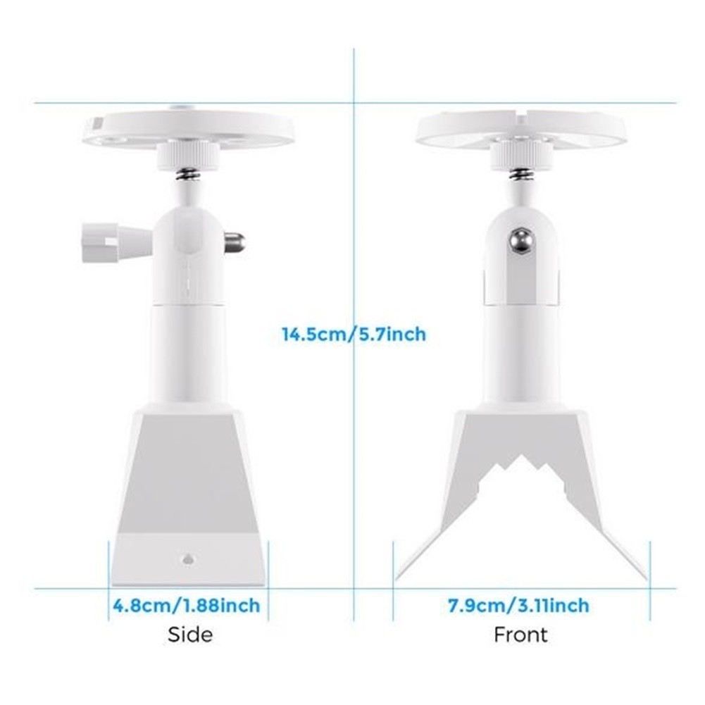 Plastic Stand Mount Bracket for Eufy C260 Corner Camera Stable Support
