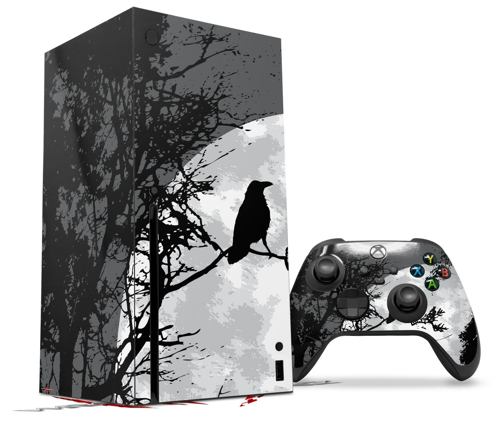 Skins XBOX Series X Console Controller Moon Rise