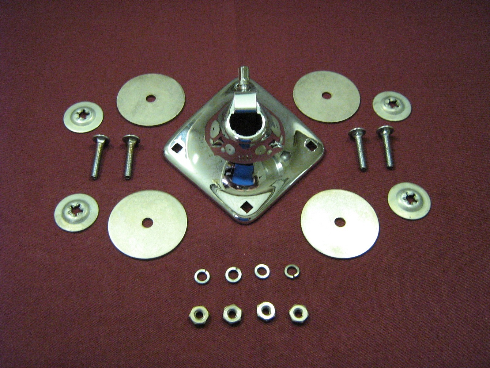 Slingerland Tom Drum Holder Mount Bracket / Diamond Plate Great Condition L@@K !