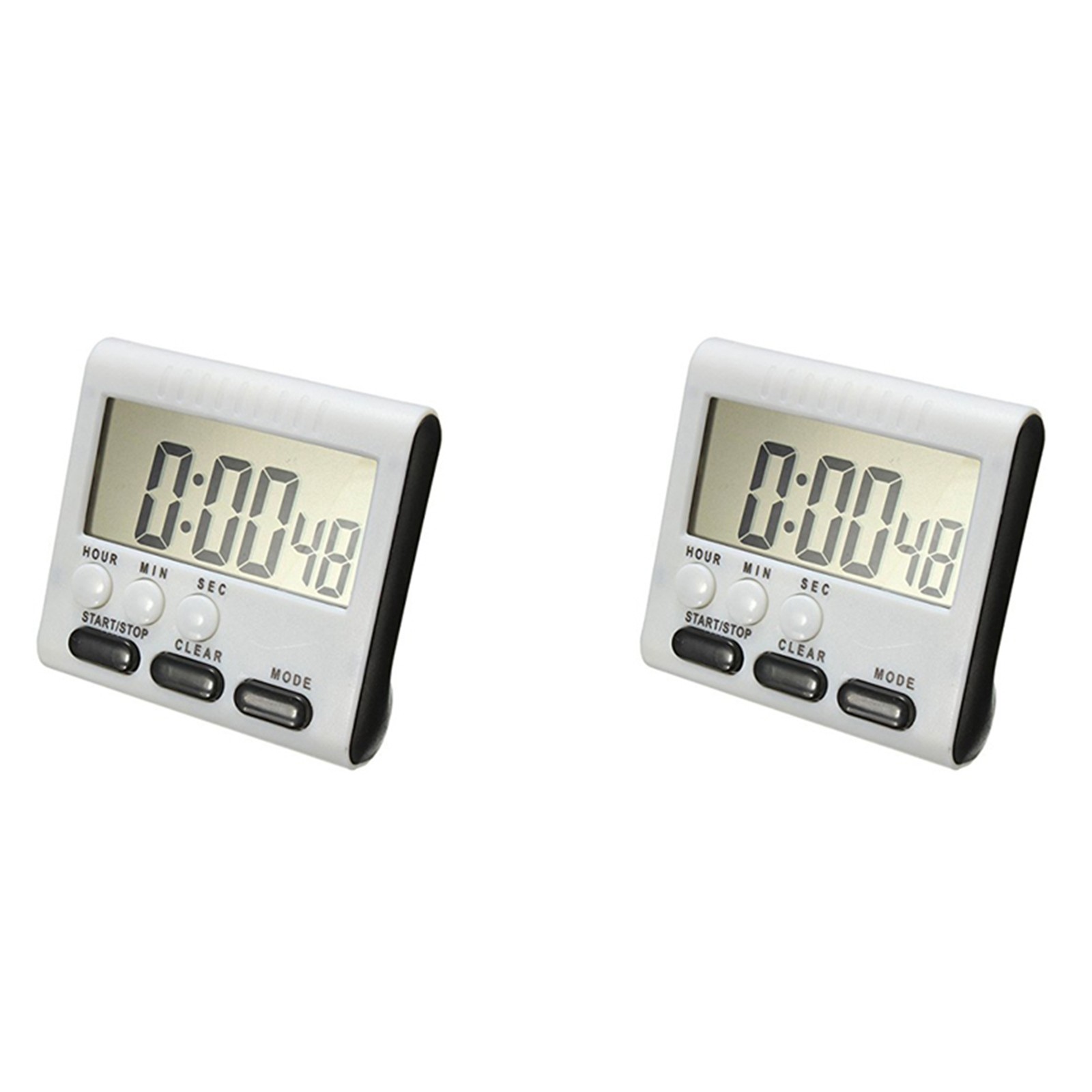 2X Digital Egg Timer / Kitchen Timer with Loud Alarm,  and Down Function,2043
