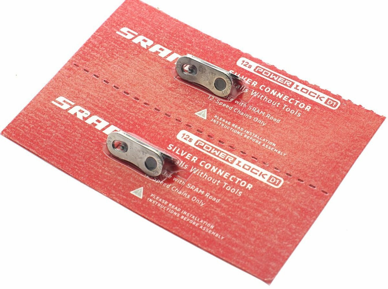 SRAM AXS PowerLock Link for 12-Speed - Silver Master Link - 2 Pack