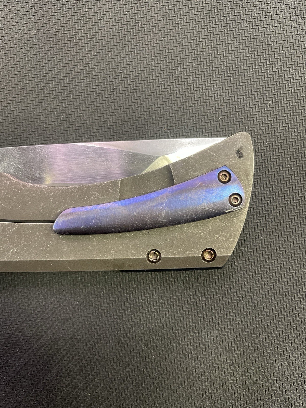 Rick Barrett Knives Honor Tanto Flipper