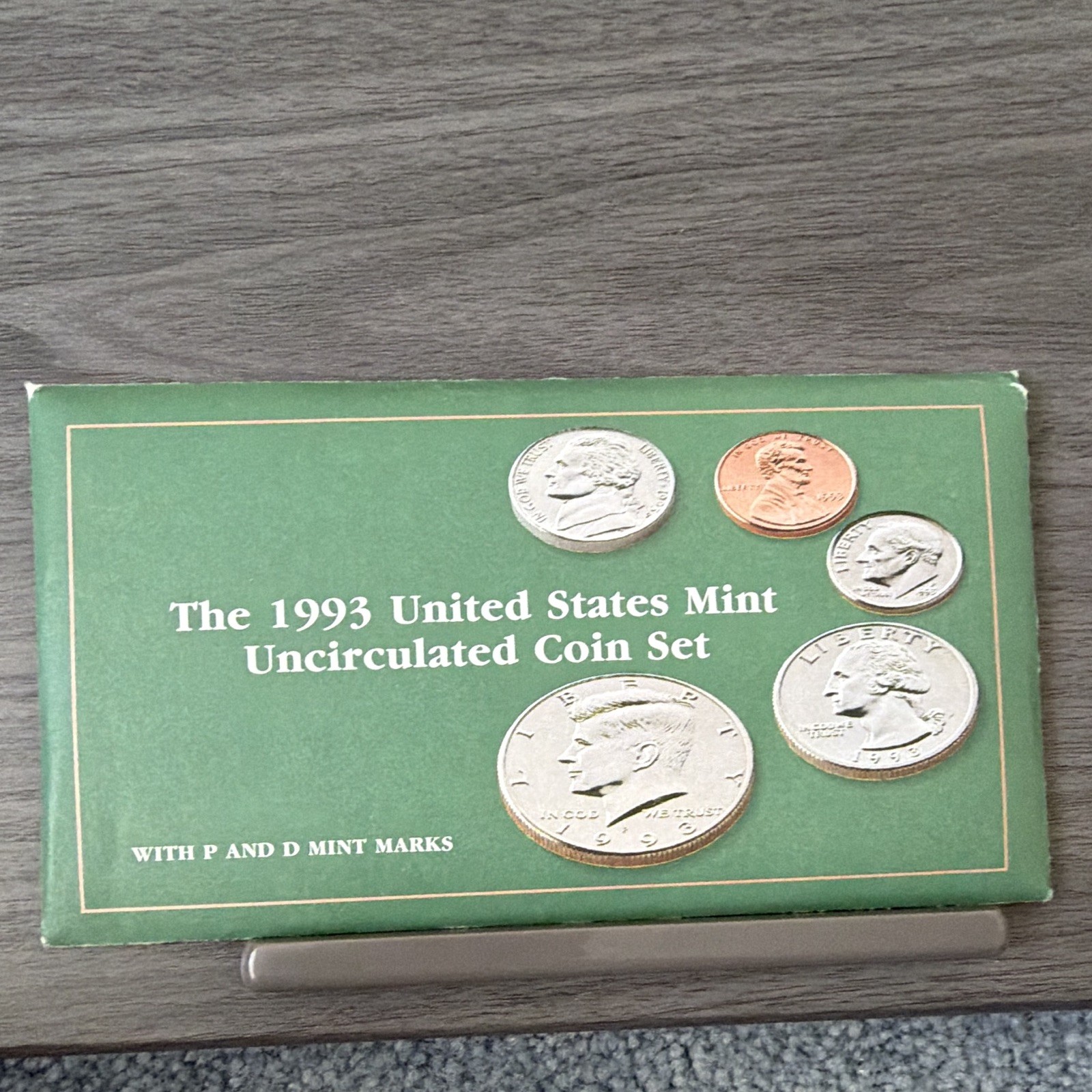 U.S. Mint Uncirculated Coin Set Business Strike P/D Philadelphia Denver 1993