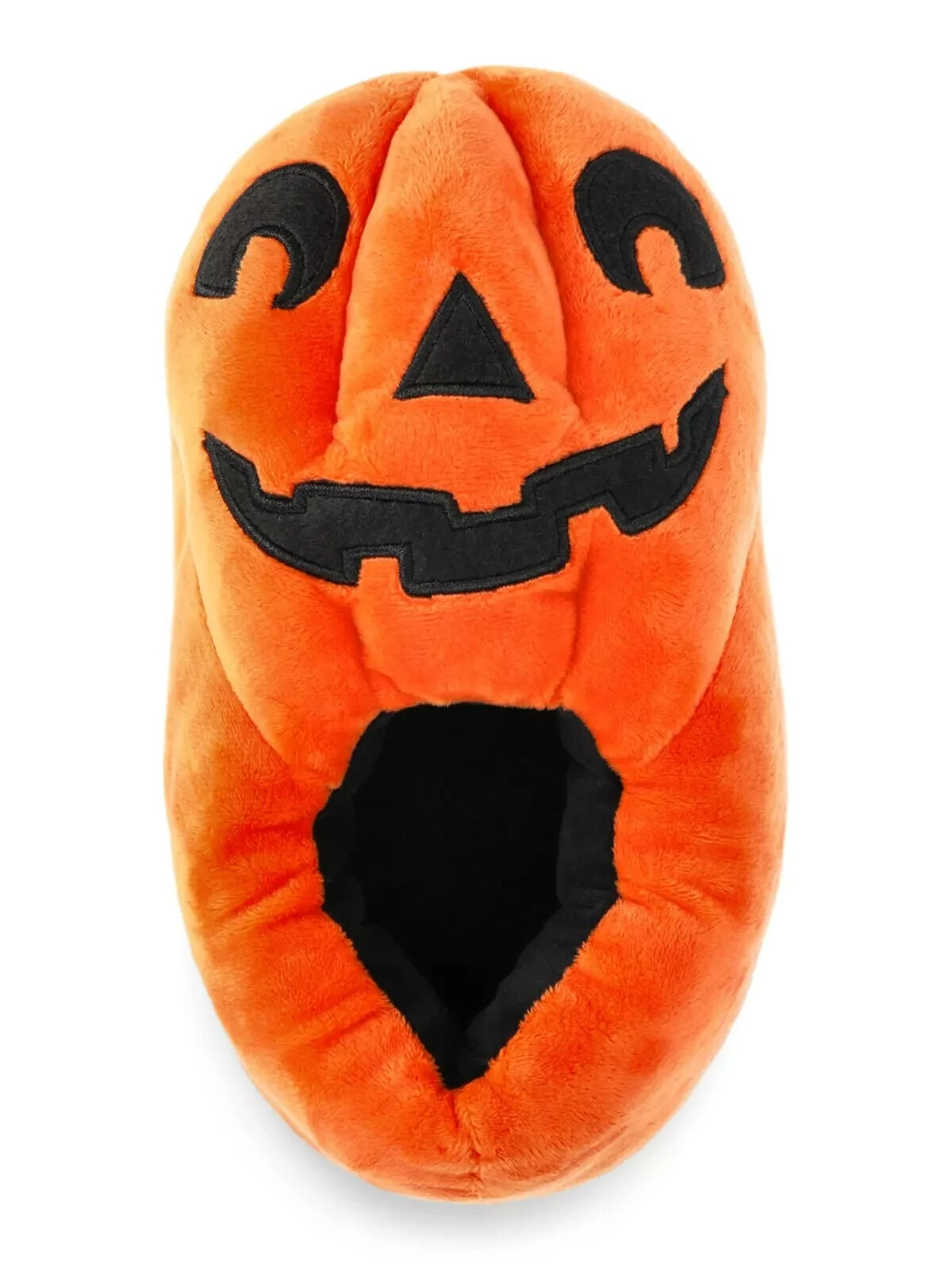 Adult Size Small Halloween Pumpkin Slippers "Celebrate" size "XS" W-5-6 M 3-4