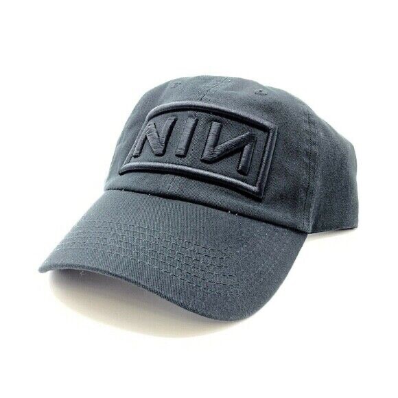 Nine Inch Nails Hat NIN Rock Hall Of Fame Dad Unstructured Cap Black