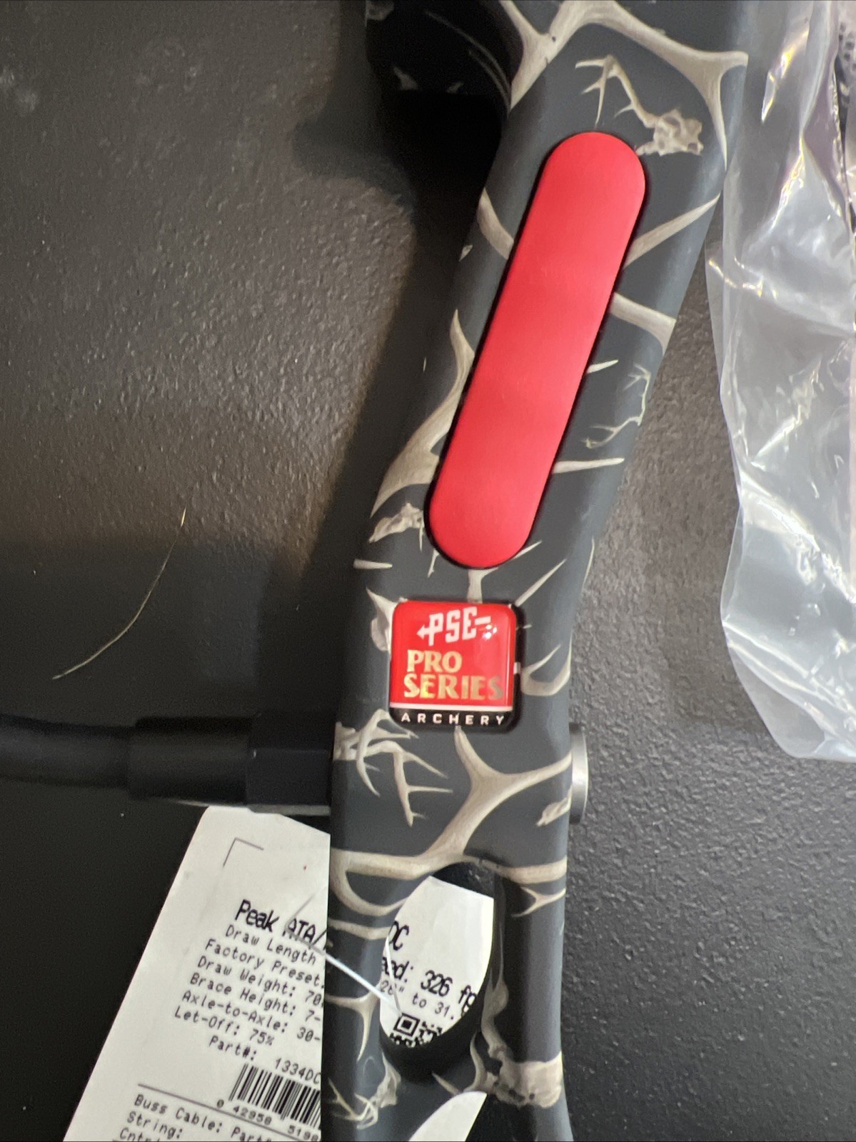 New PSE Archery Drive DC 70# Left Hand Black Camo Bow