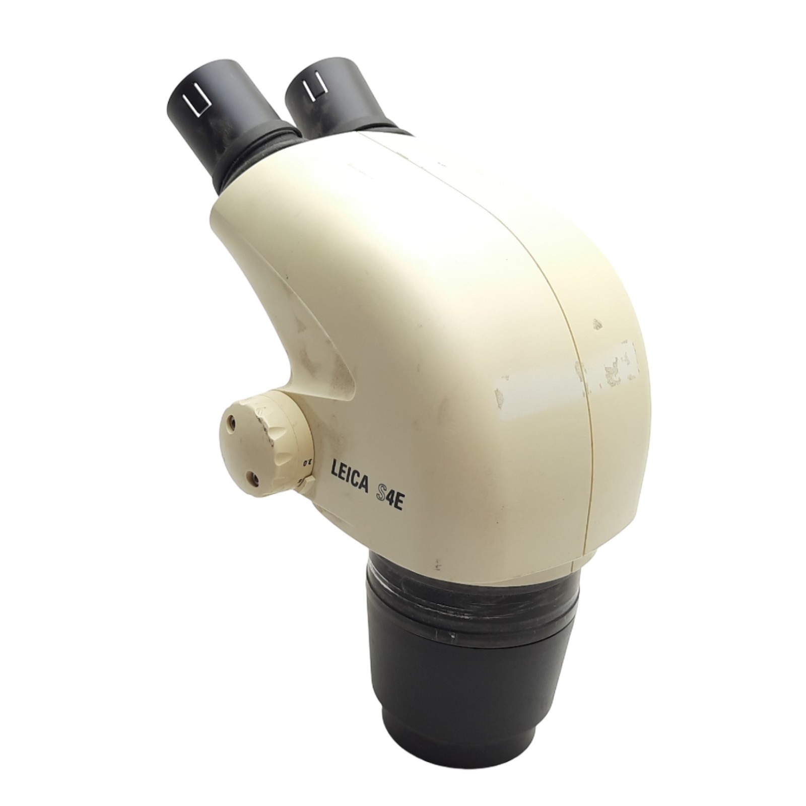 Leica 10446293 S4E Stereo Microscope Head, 0.63x to 3.0x Mag, *No Eyepieces*