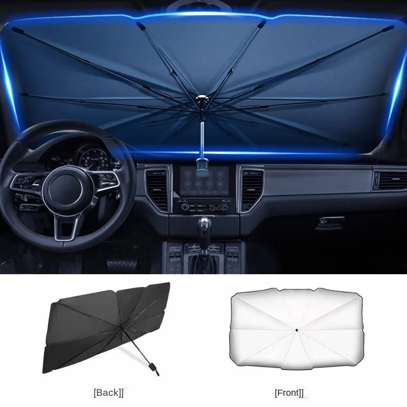 Foldable Car Sun Shade Umbrella Front Window Heat Insulation Protector