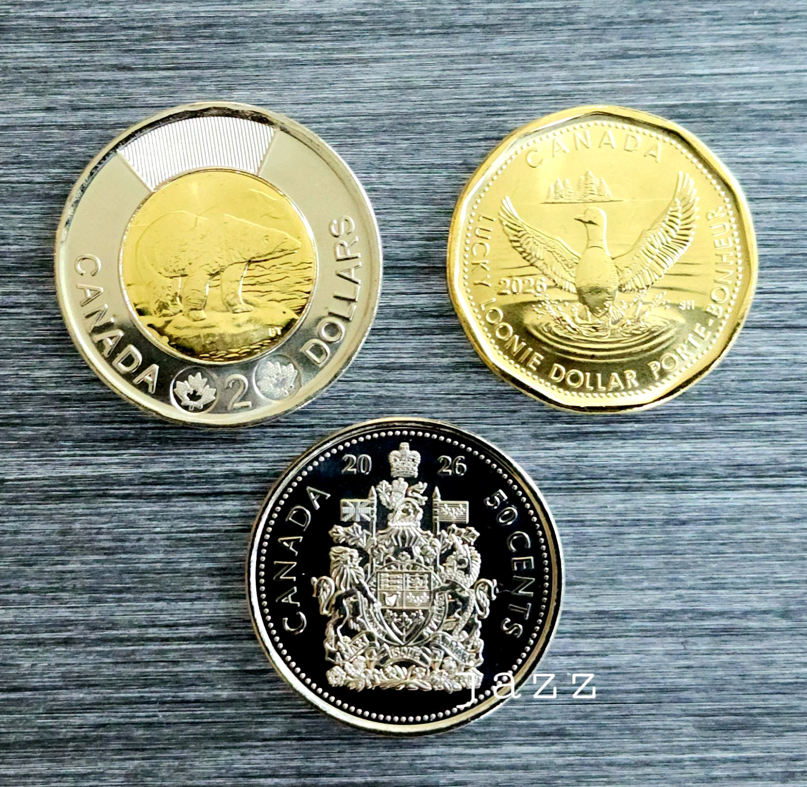 SET of 3 2026 Canada $2.00/50c/$1.00 Lucky Loonie Collector’s Edition Coin UNC