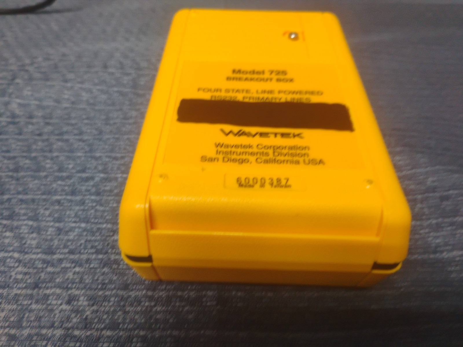 Wavetek Breakout Box, 725 RS232