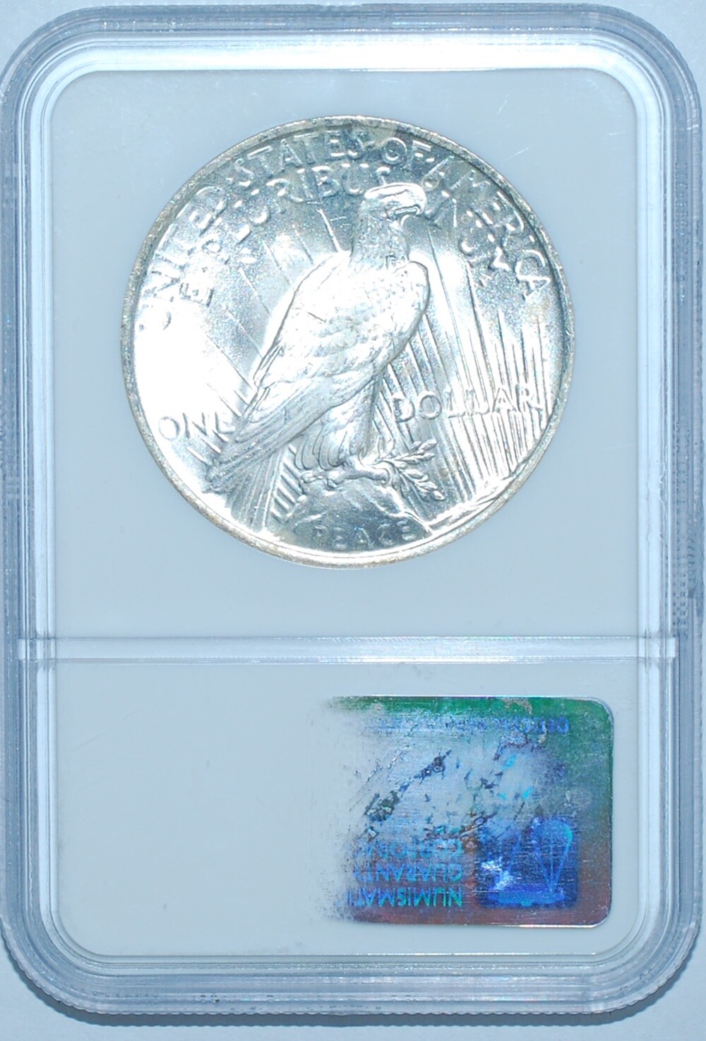 1922 P NGC MS66 Peace Silver Dollar