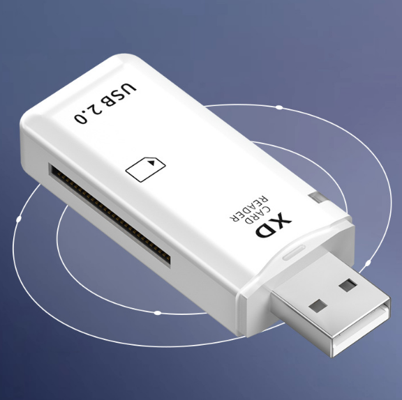 Portable Travel Memory Card Reader USB2.0 Card Reader Support XD Memory Card