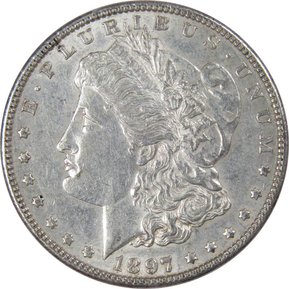 1897 Morgan Silver Dollar XF EF Extremely Fine $1 Coin Collectible