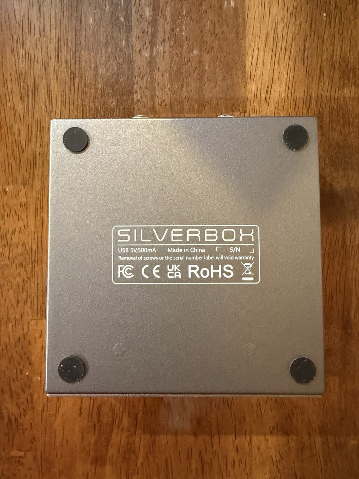 Leo Jaymz Silverbox 6 Effects Modules, 80 Presets Chargeable