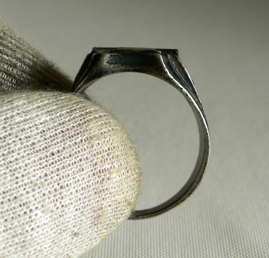 RING GERMAN WW2 WWII Pz.Div.-Panzer Tank Division Oak Leaves Ring