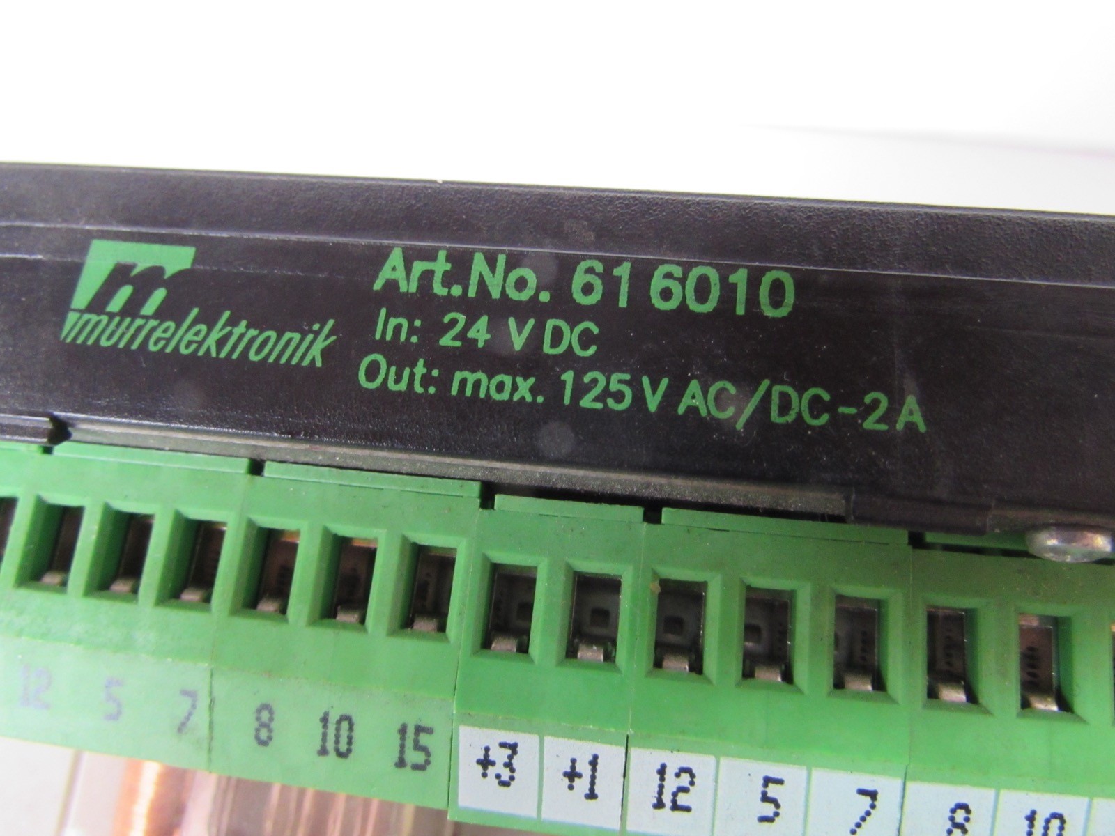 Murrelektronik Art. No. 616010 Relay board Assembly Germany RPK 2/4 63126 Trump