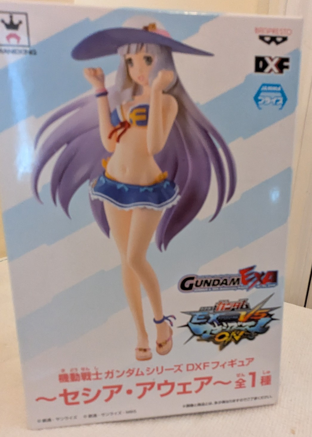 Banpresto dxf figurine NIB cesia awar from mobile suit gundam exa series DW947