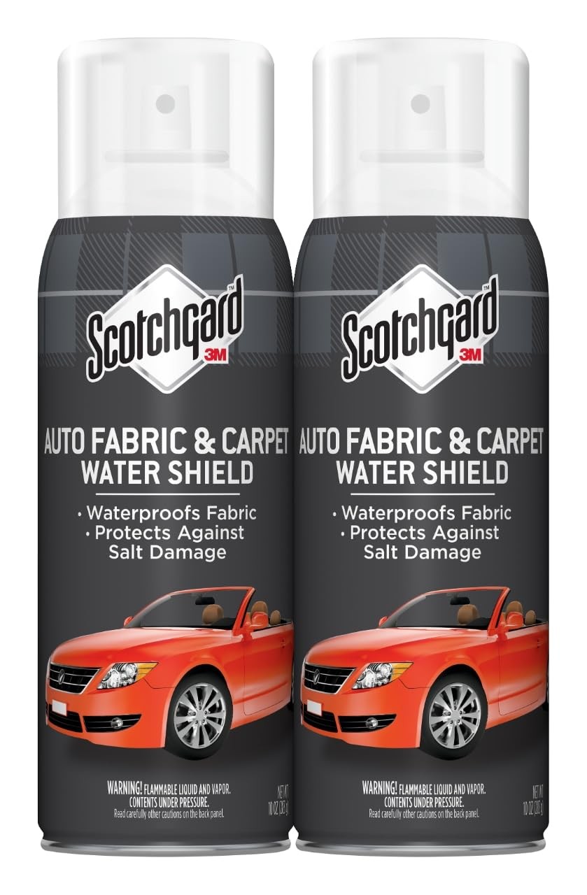 Scotchgard Auto Fabric & Carpet Water 20 Fl Oz (Pack of 1), Transparent