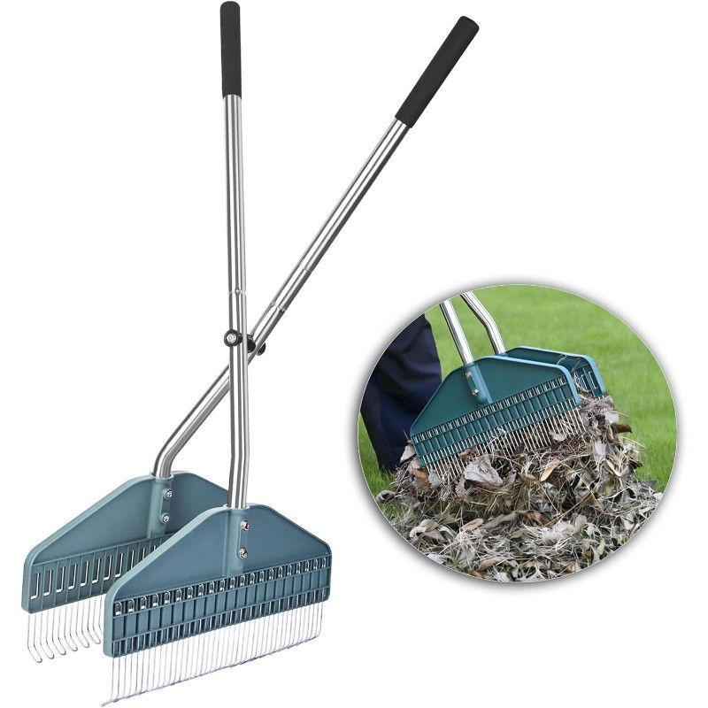 Leaf Grabber Tool 36.6" No Bend Design 4 Pound