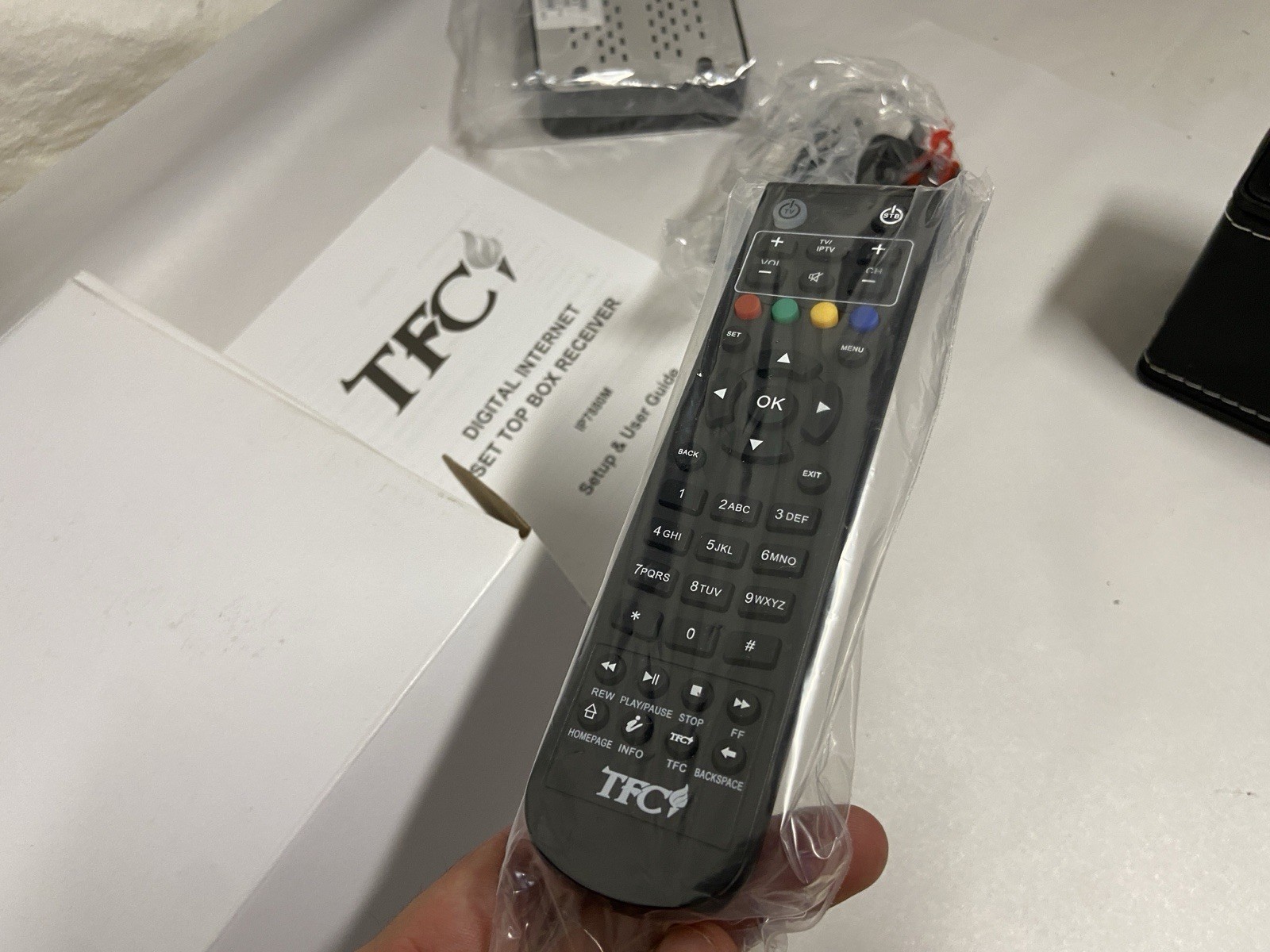 TFC Digital IPTV 2.2 Set Top Box IPTV NEW OPEN BOX! INCLUDES REMOTE!!!