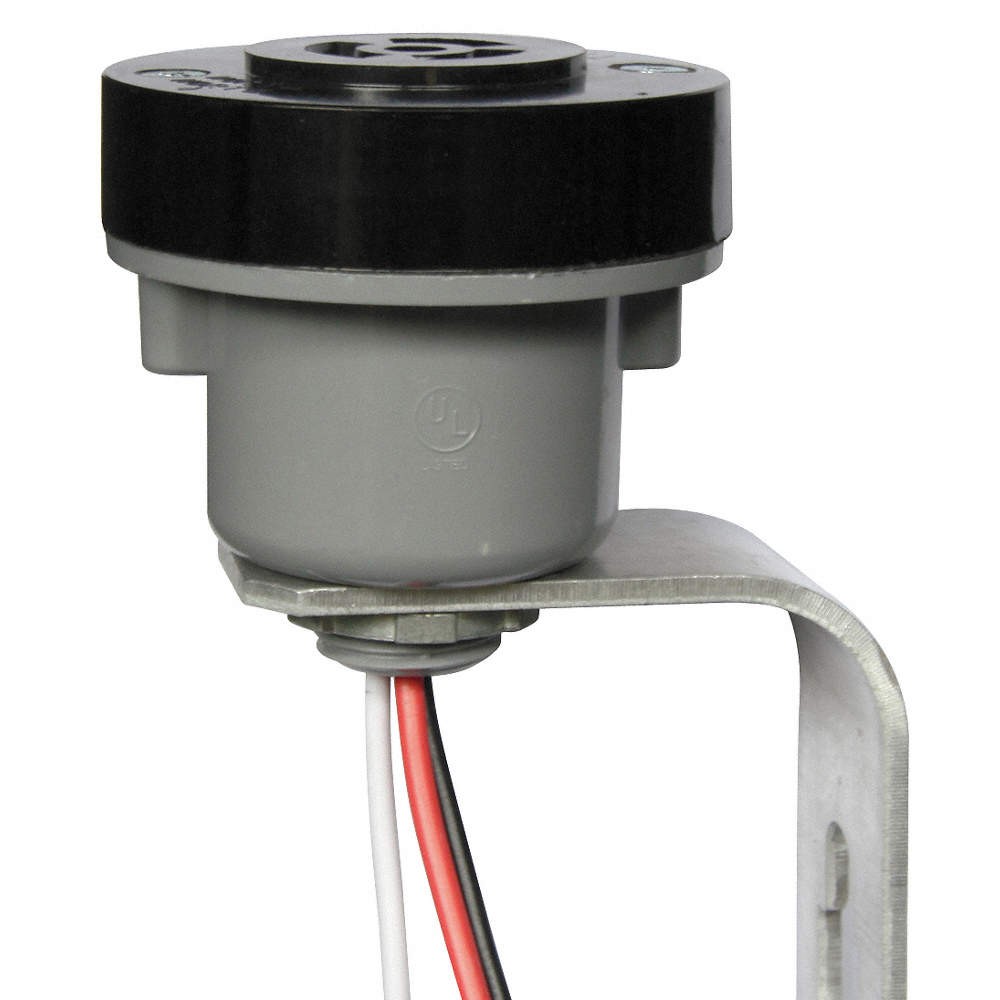 DAYTON 26WA89 PhotocontrolReceptacle,120-480VAC,15A 26WA89