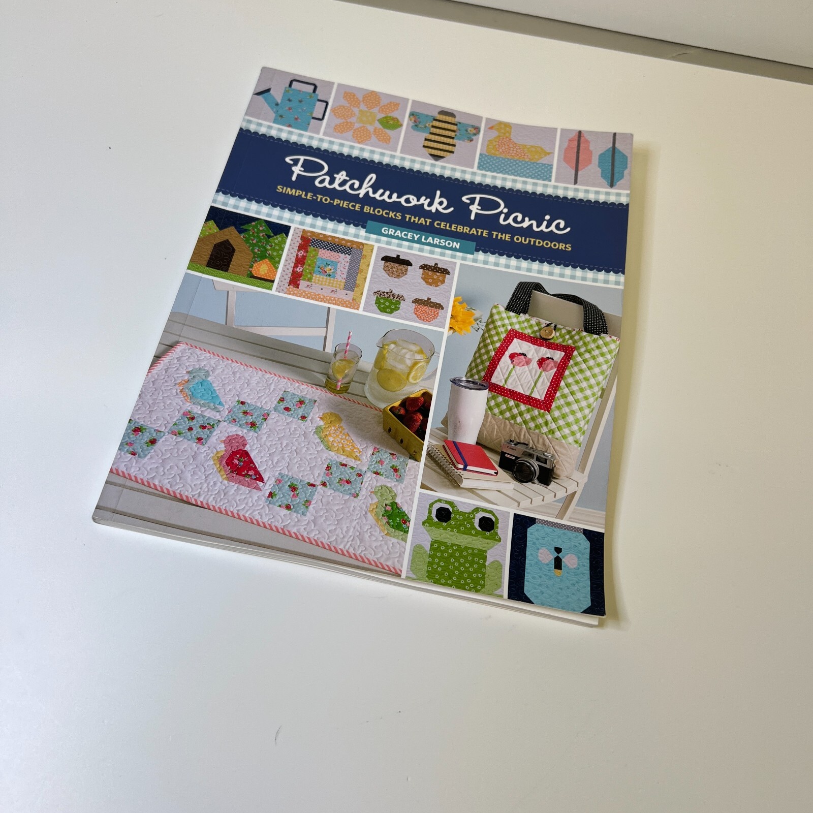 Patchwork Picnic Simple-to-Piece Blocks Outdoors Quilting Book Gracey Larson PB