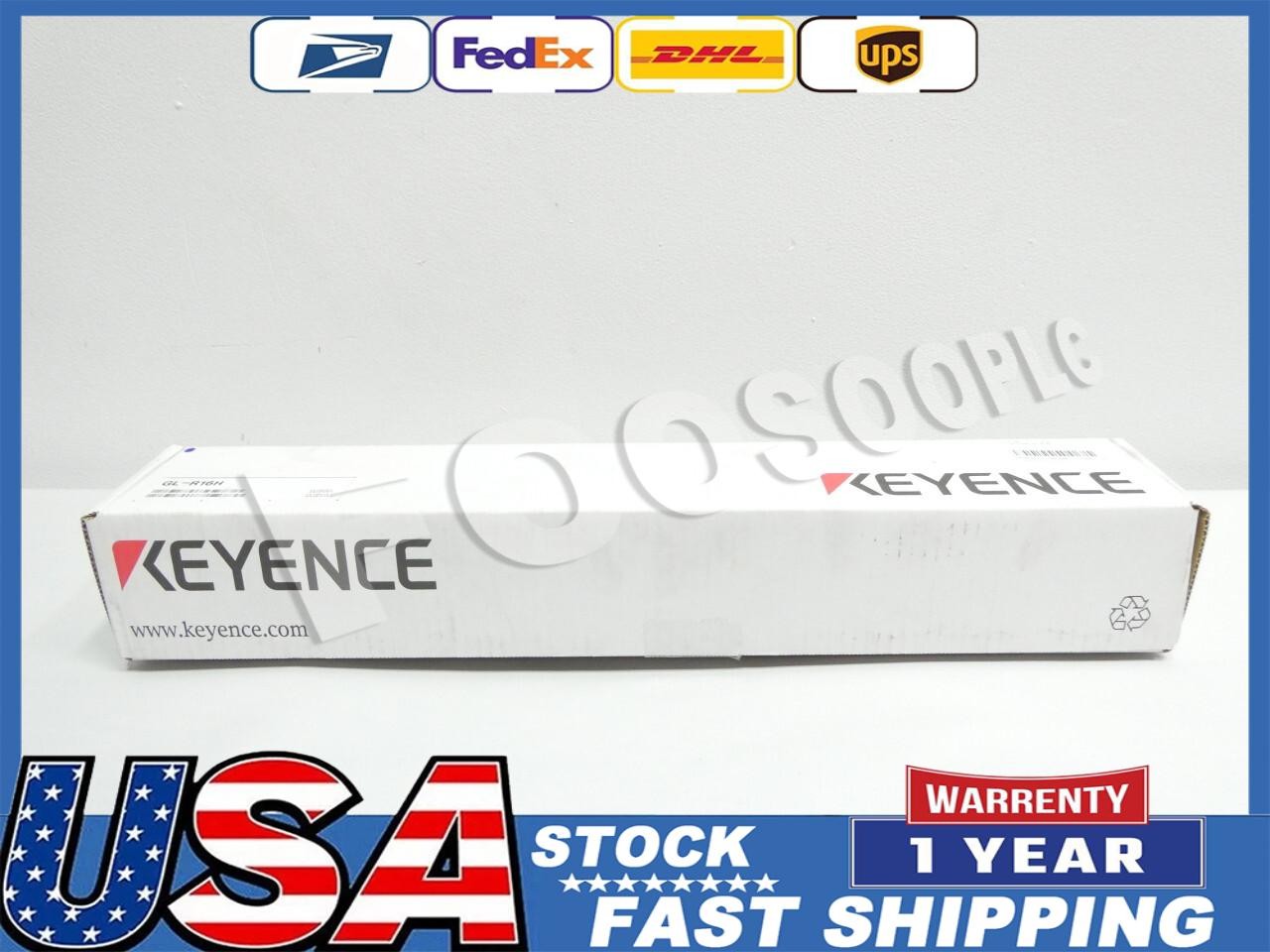 Keyence GL-R16H Light Curtain Set 24v-dc  US Free TAX